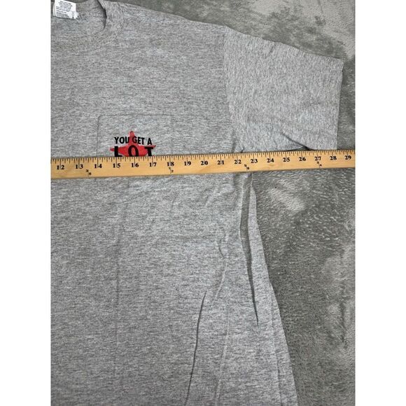 Vintage 90s Marlboro Man Short Sleeve T Shirt Men's Size XL Gray - Picture 9 of 11